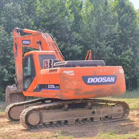 Dx220 Original Dx300 Dh225 Dh300 pelles modèle Construction minière machine robuste Doosan Dx225 utilisé pelle sur chenilles Doosan