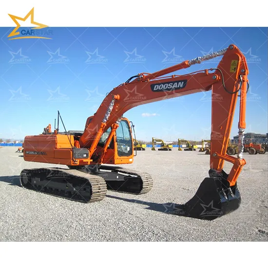 Bon fonctionnement d'origine Doosan a utilisé l'excavatrice Doosan Dx300 excavatrice sur pneus à vendre